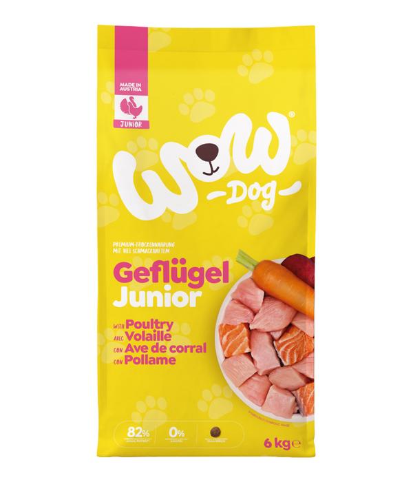 WOW® Trockenfutter für Hunde Mini Junior,