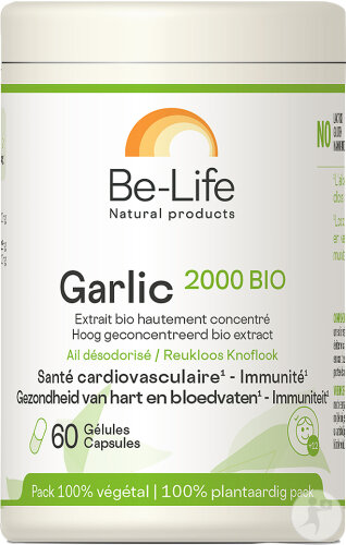 Be-Life Garlic 2000 Bio 60 Gélules