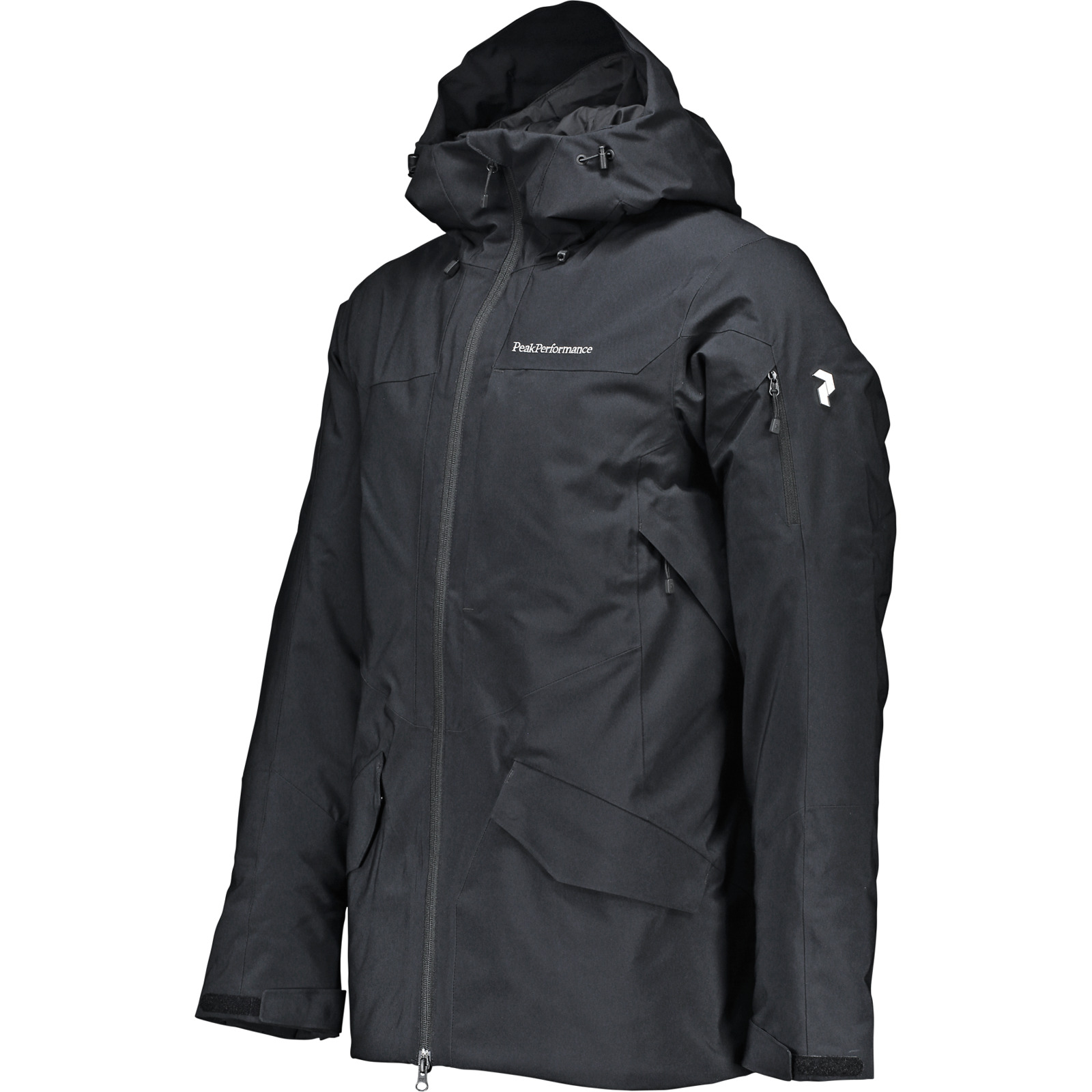 Peak Performance Herren-Skijacke Maroon Long S, schwarz