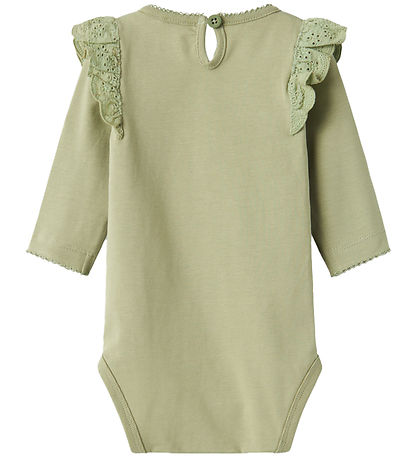Name It Body L/æ - NbfTejsa - Tee m. Rüschen