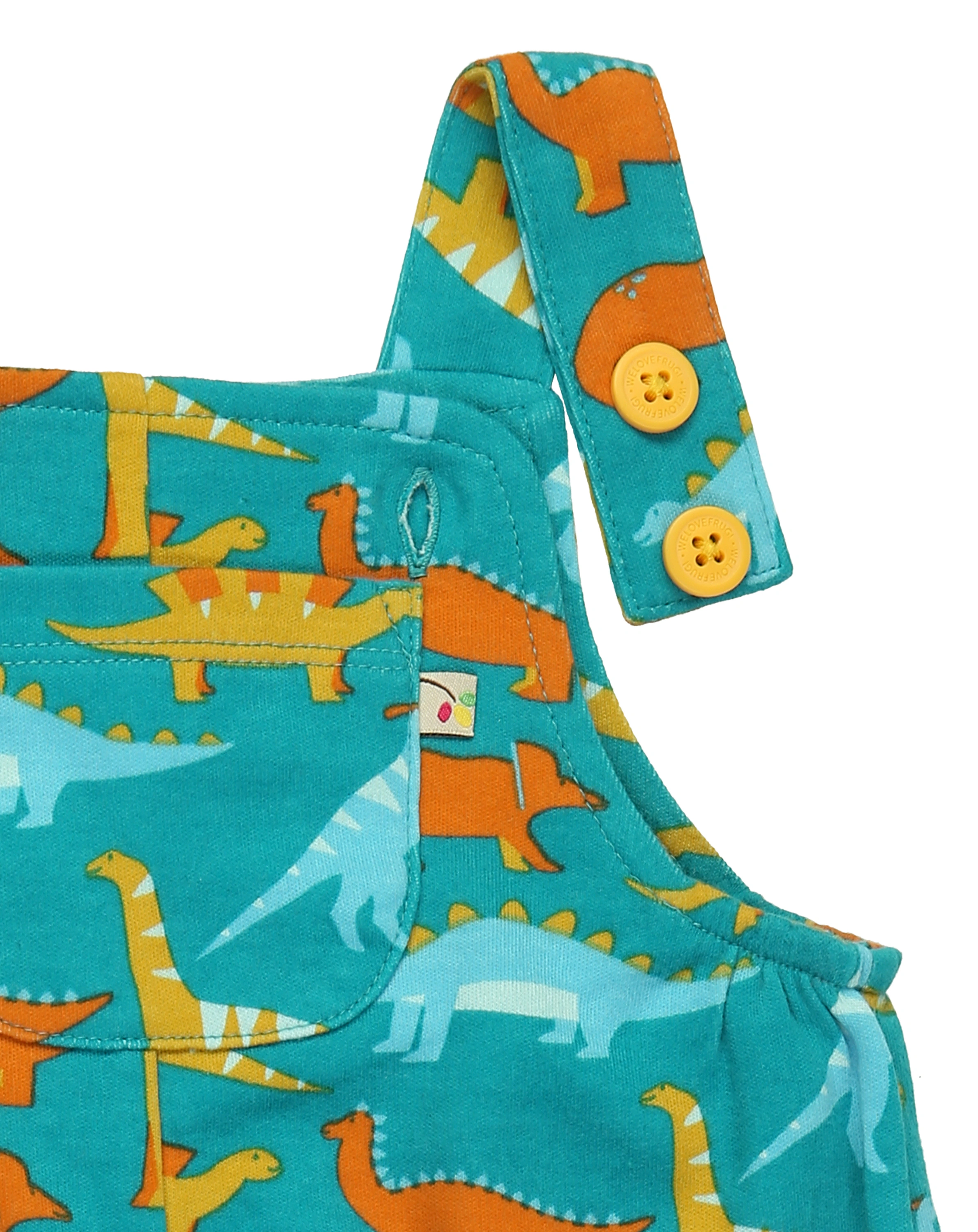 Latzhose PARSNIP - DINOS in blau