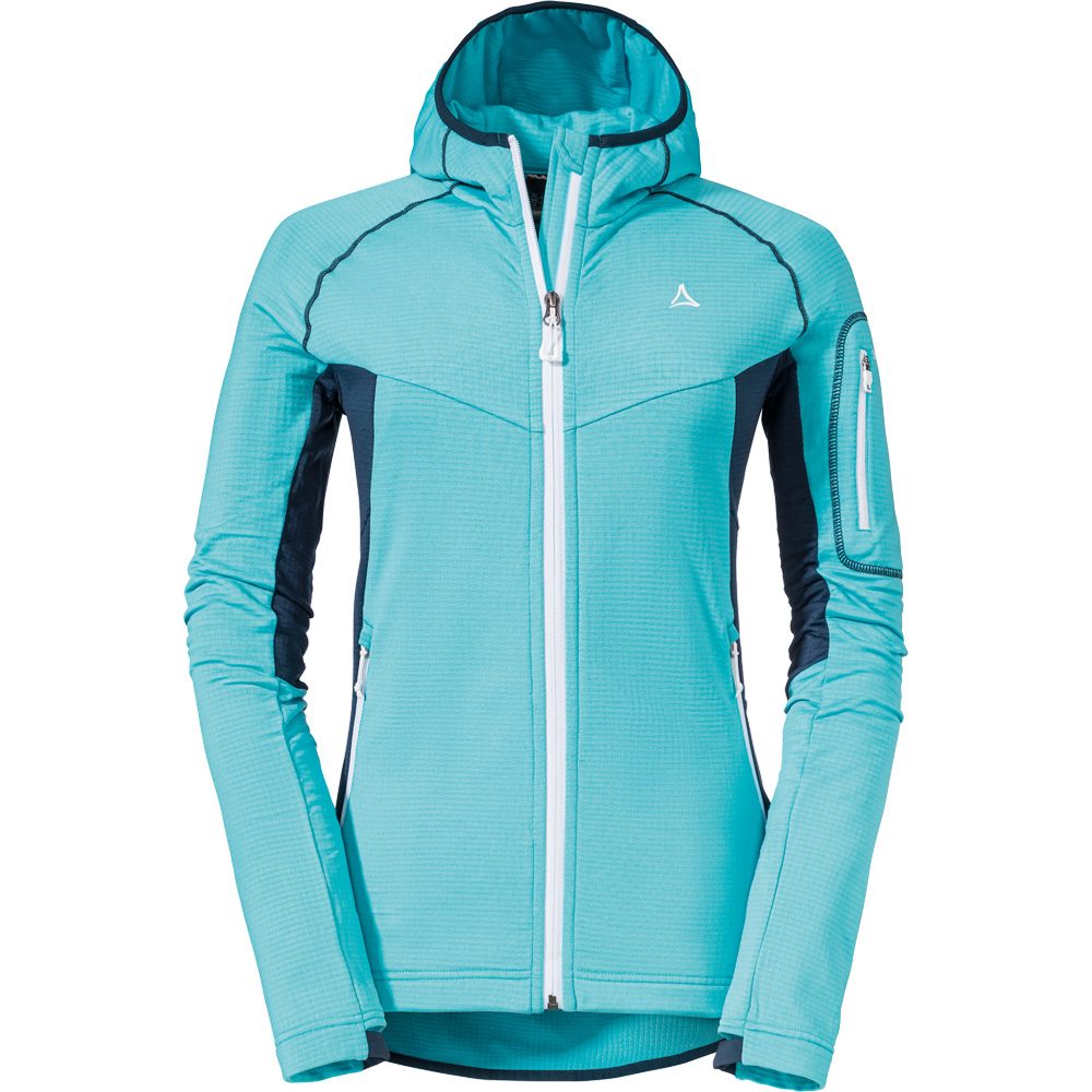 Schöffel Hydalen Fleecejacke Damen mediumturquoise