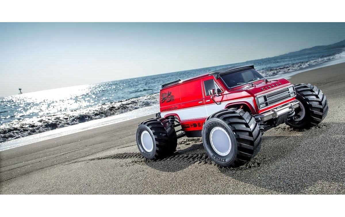 Monster Truck Mad Van MK2 4WD, ARTR, 1:10<br>Brushless Monstertruck mit US Street Van Optik