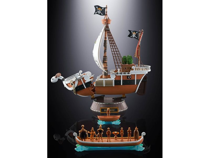 Tamashii Nations Figur One Piece Going Merry Das Schiff der Strohhutbande zum als 25th Anniversary Memorial Edition