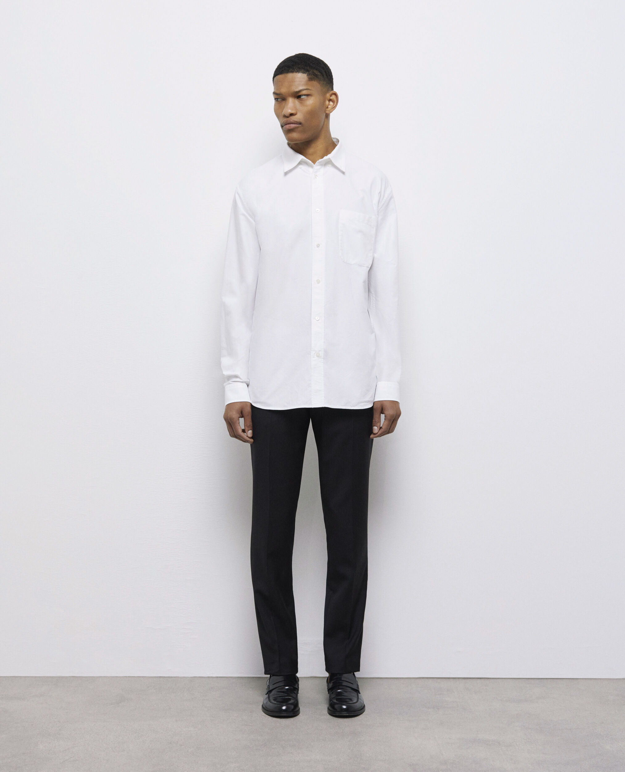 Chemise blanche en coton