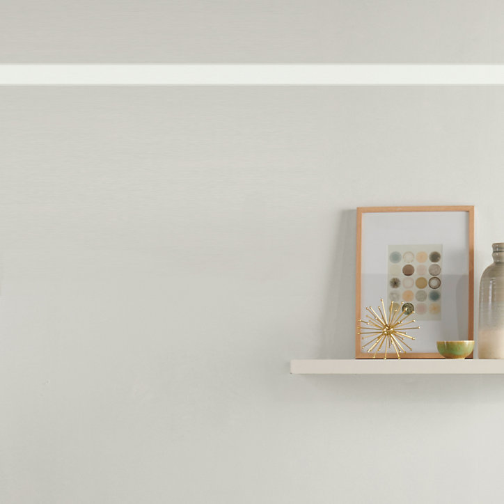 Bordure adhésive vinyle expansé Molis GoodHome blanc