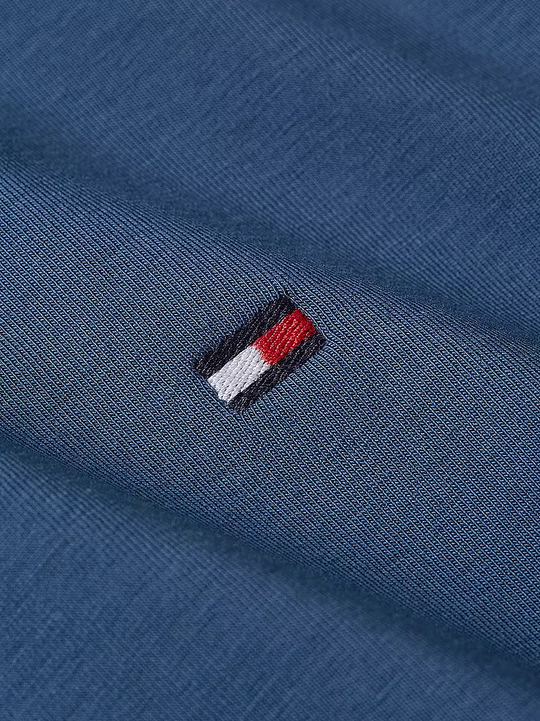 TOMMY HILFIGER T-Shirt Slim Fit blau