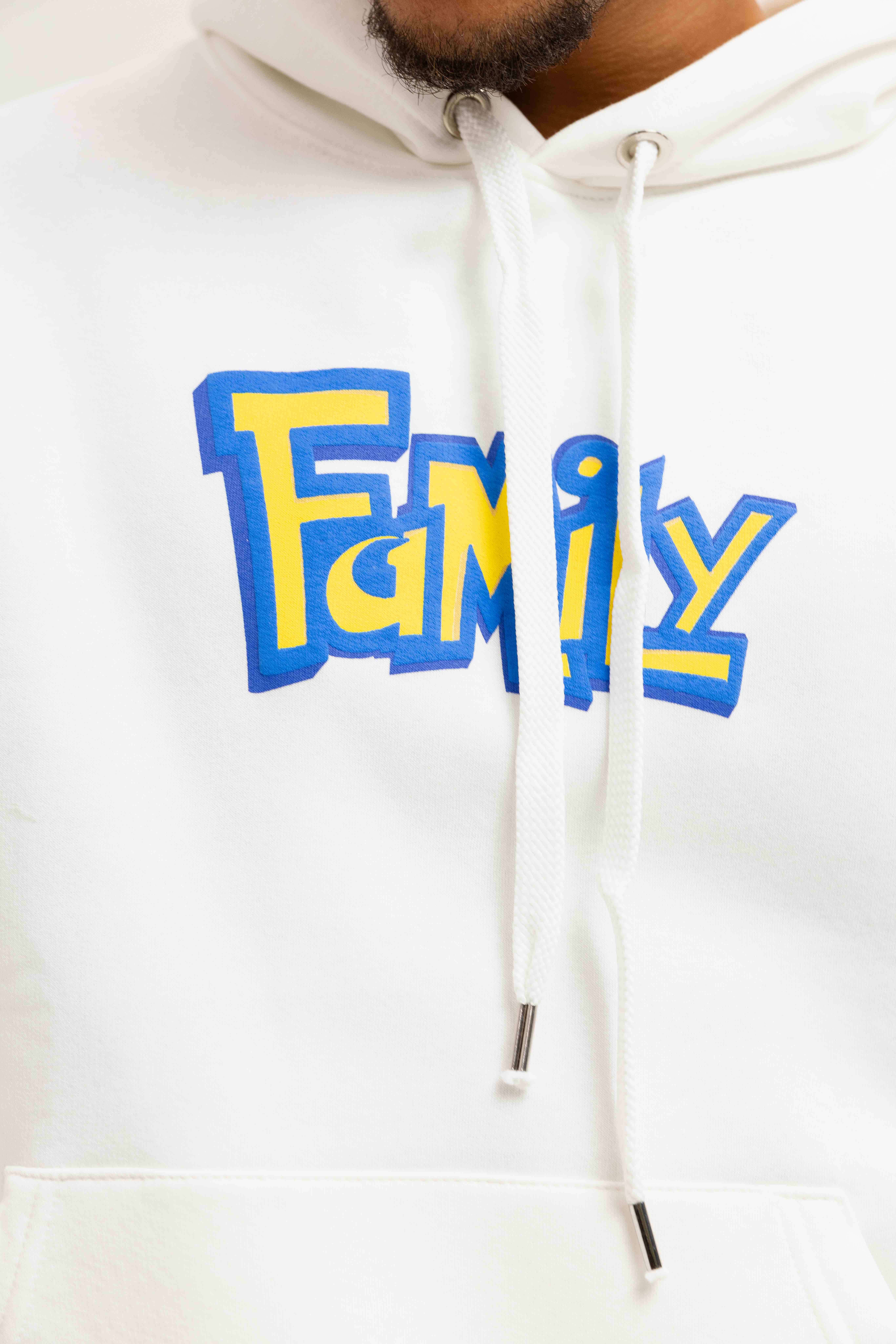 Family First Milano Pokemon Hoodie Heren Wit