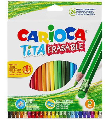 Carioca Buntstifte - 24 st. - Mehrfarbig