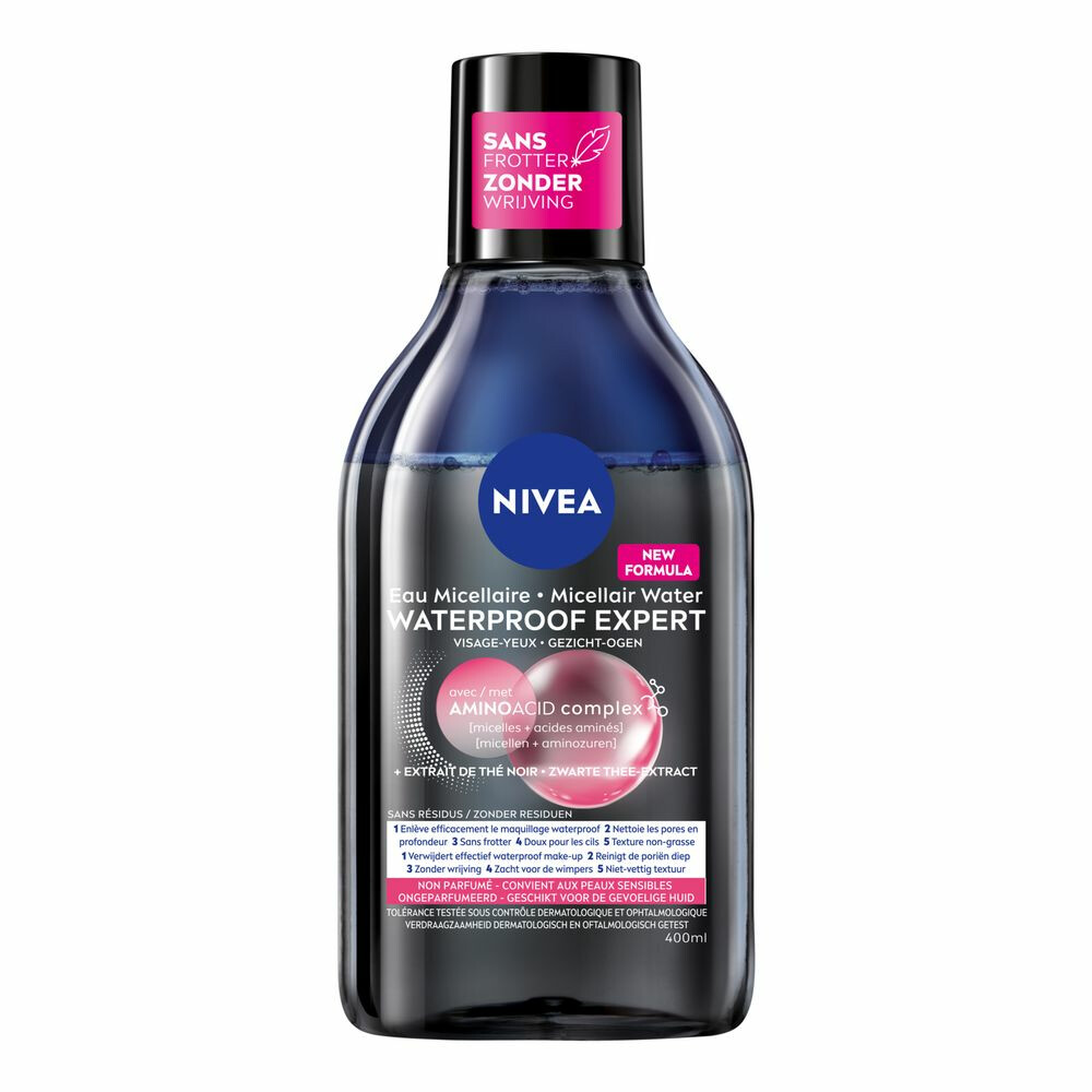 Nivea 0% Residu Micellair Water Waterproof400 ml