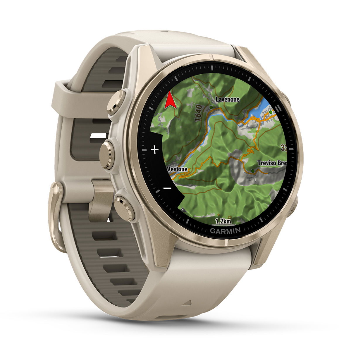 Garmin Fenix 8 AMOLED Sapphire, 43 mm (Soft Gold)