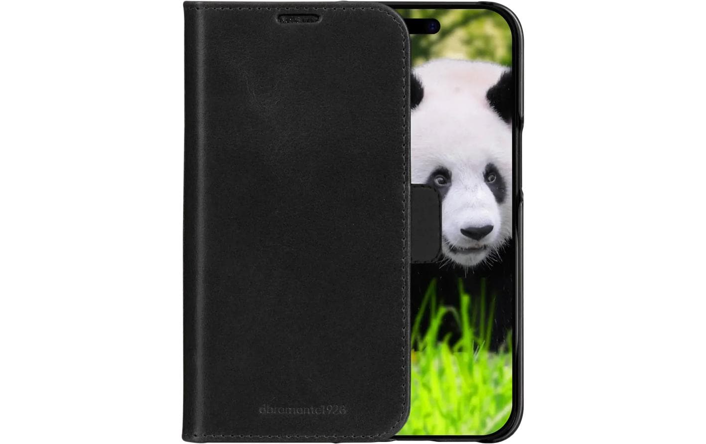 Book Cover Lynge iPhone 16e BlackSchutzhülle für das Apple iPhone 16e