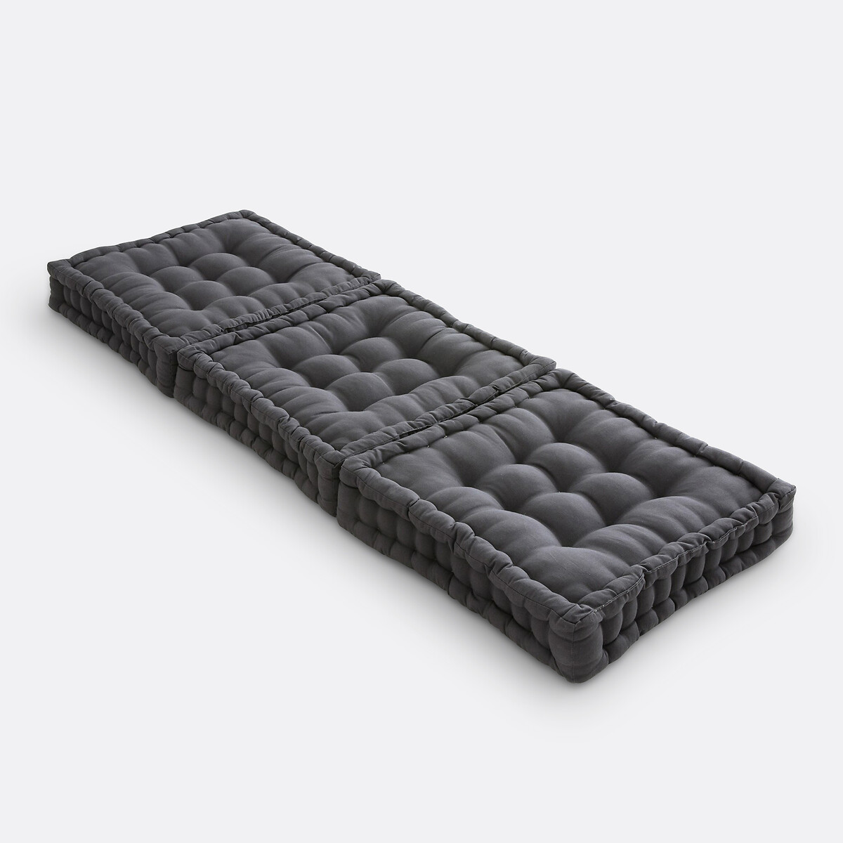 LA REDOUTE INTERIEURS<br>Colchão de chão modular feito de algodão reciclado, Scenario
