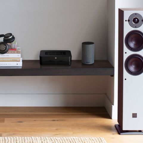 Bluesound POWERNODE – schitterende hifi-streaminginstallatie Zwart