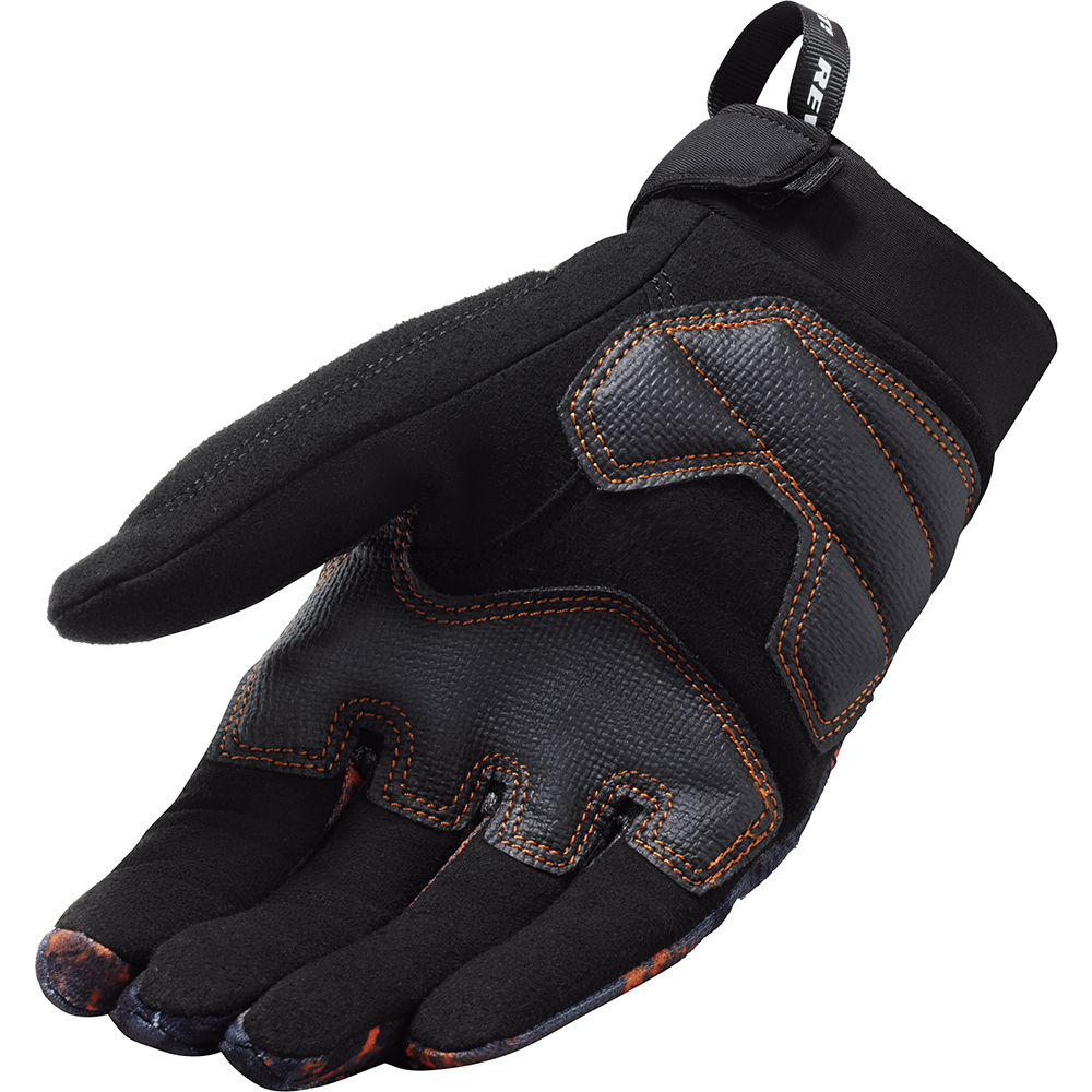 Rev'it - Gants Continent Windblocker Noir / Orange