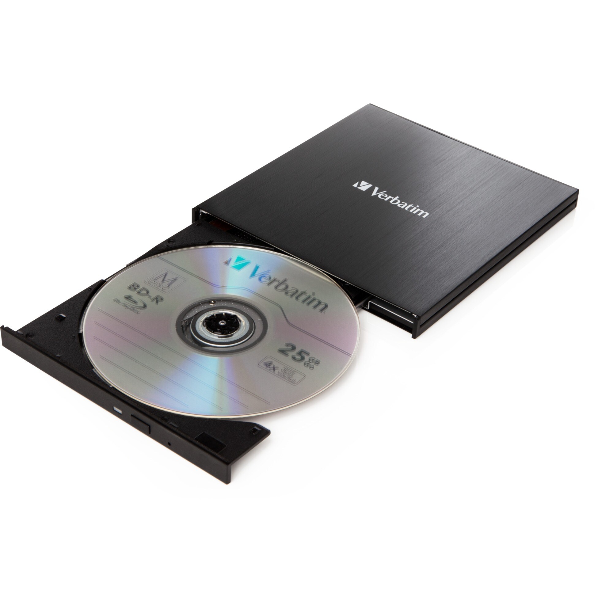 Verbatim externer Blu-ray-Brenner External Slimline-Blu-ray-Writer