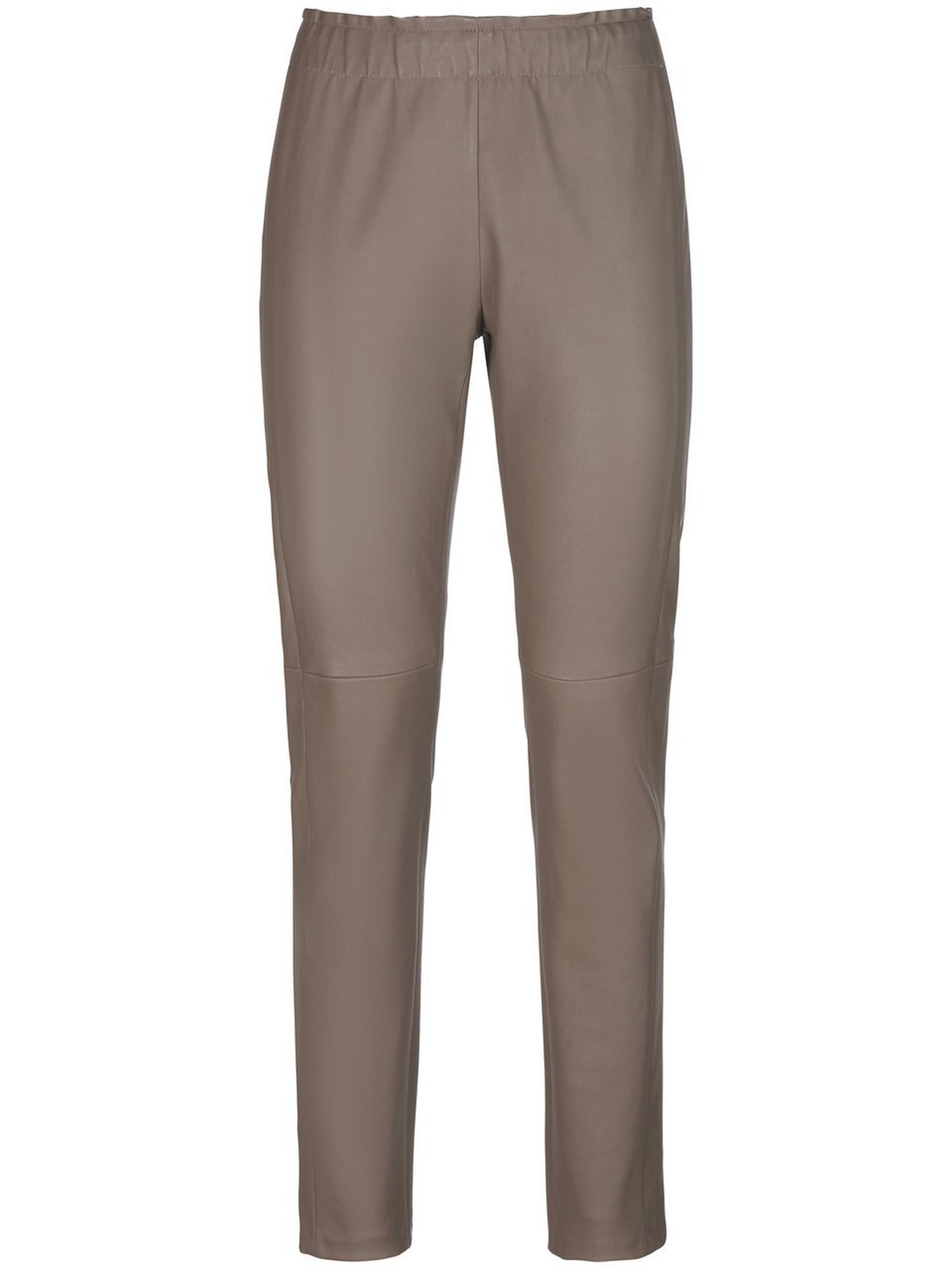 High Waist-Lederleggings
