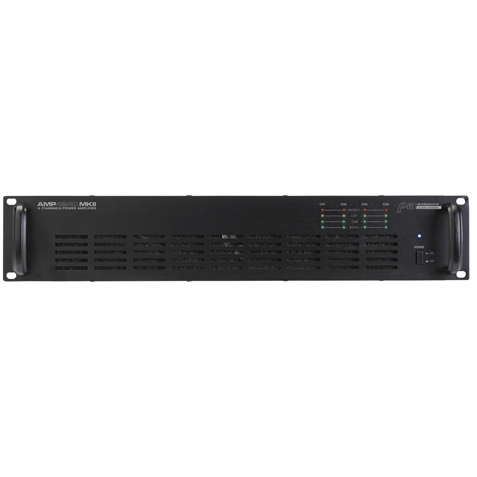 Audiophony AMP4240MKII 100 volt versterker - 4 x 240 watt