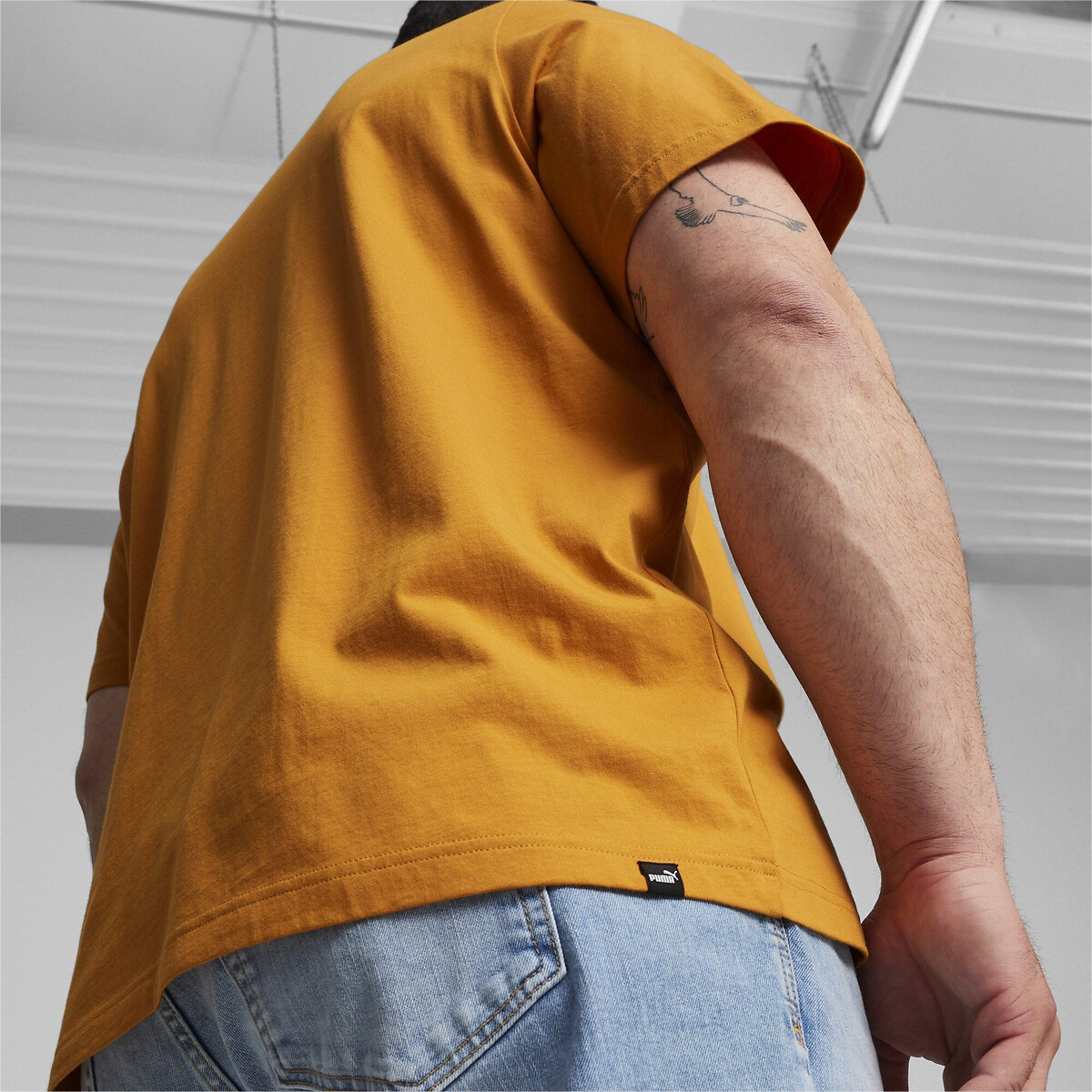 PUMA<br>Camiseta de manga curta, estampa Squad