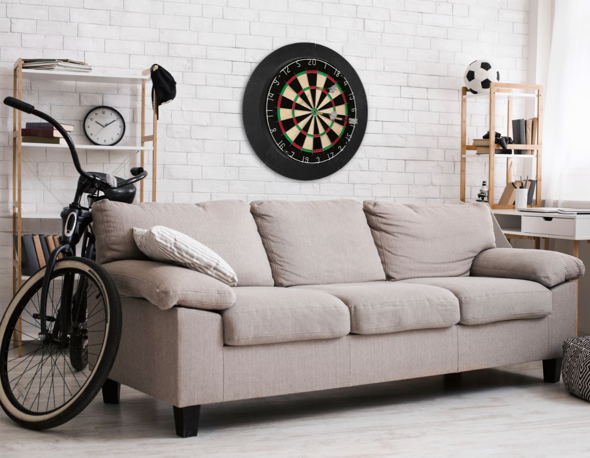DoYourDart Sisal-Dartscheibe mit Dart-Surround 45cm