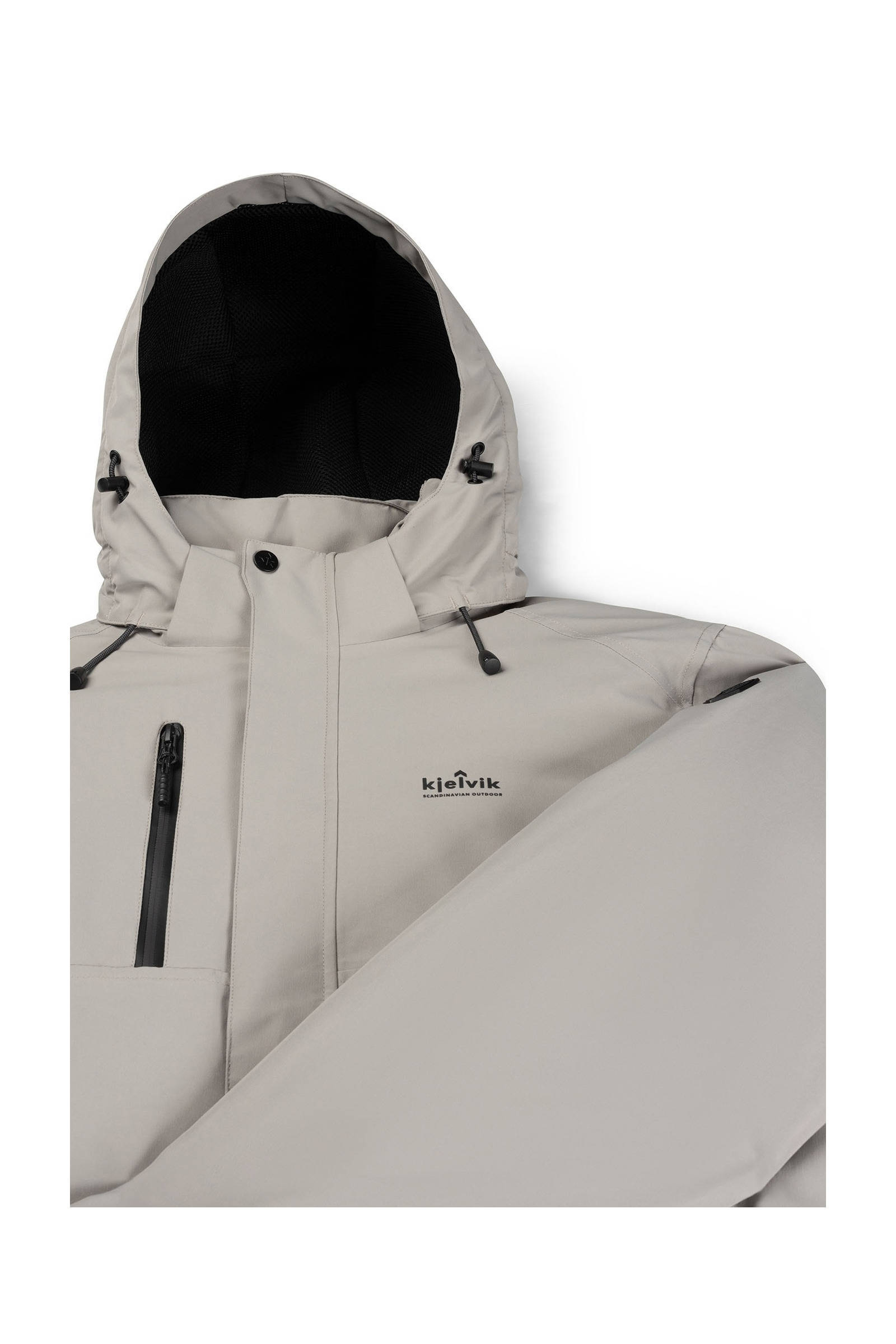Kjelvik outdoor jas Iben beige