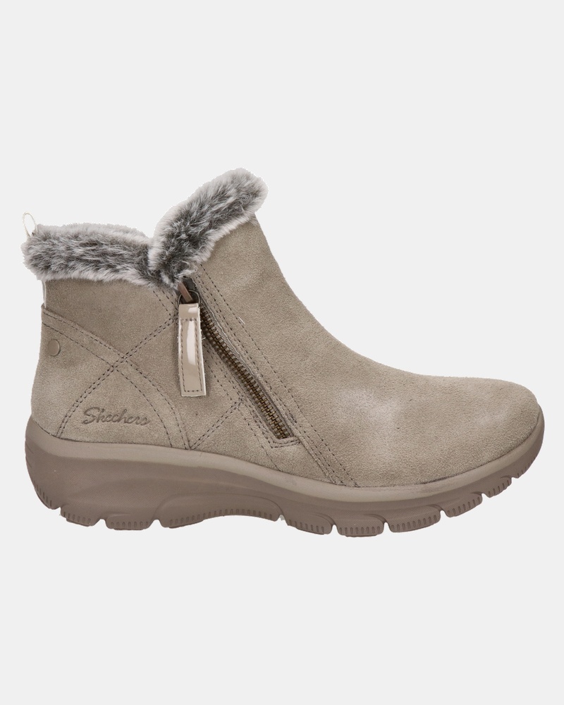 Skechers Easy Going High Zip Gevoerde boots  - beige