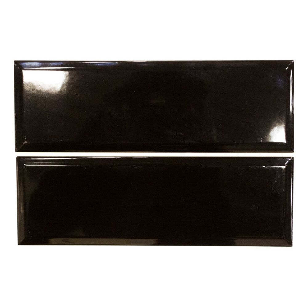 FLIS UNITECH DIAMANTO LUX 10X30CM 0.84M²/PKSVART BLANK