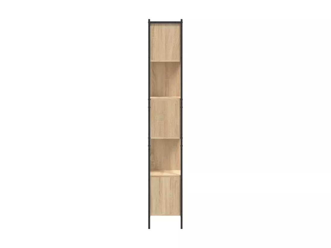 Bibliothèque chêne sonoma 72x28x172 cm bois d'ingénierie