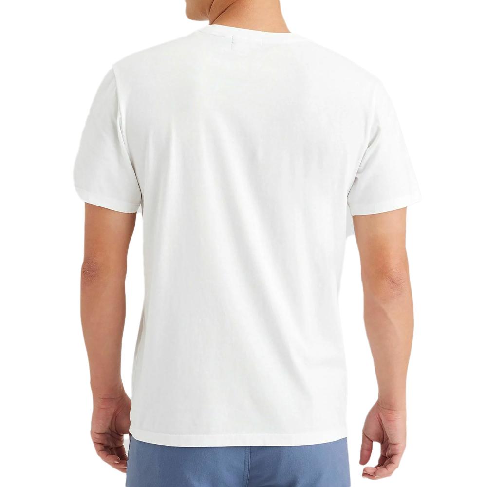 Dockers T-shirt Blanc/Rouge/Bleu Homme Dockers Graphic