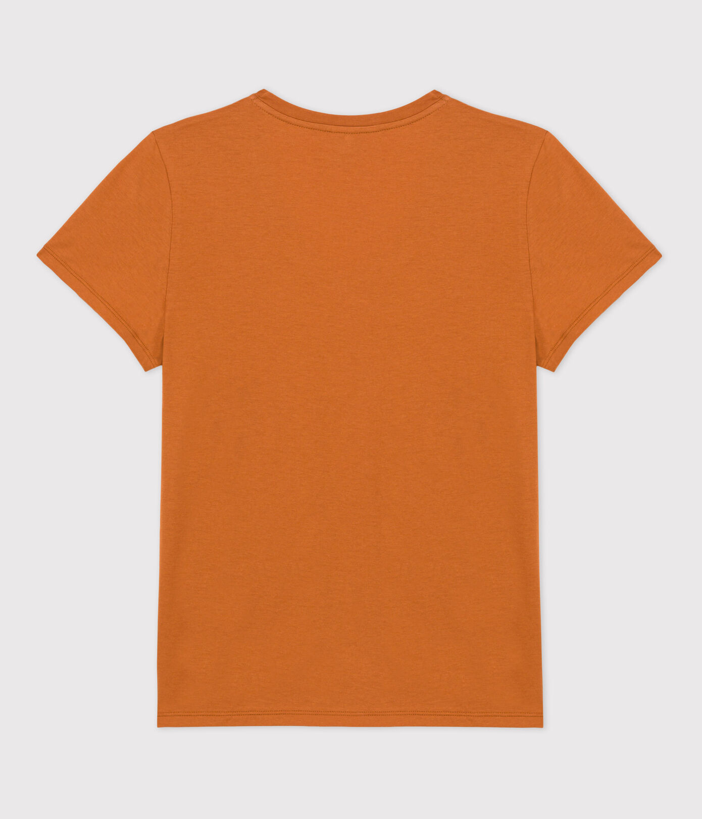 Tee-shirt LE DROIT col V en coton bio Femme