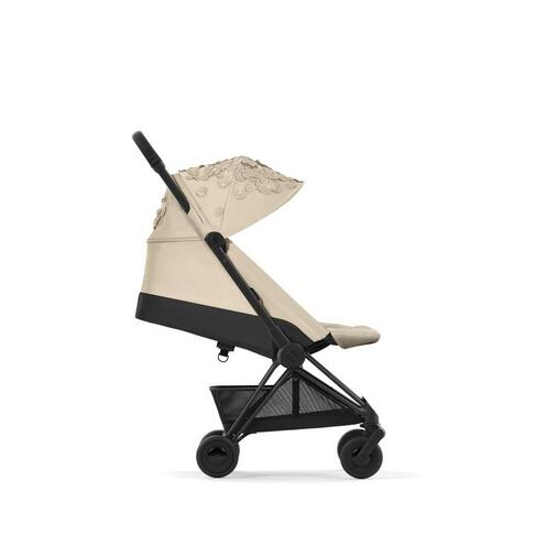 Poussette Coya Simply Flowers Matt Black Beige - CYBEX