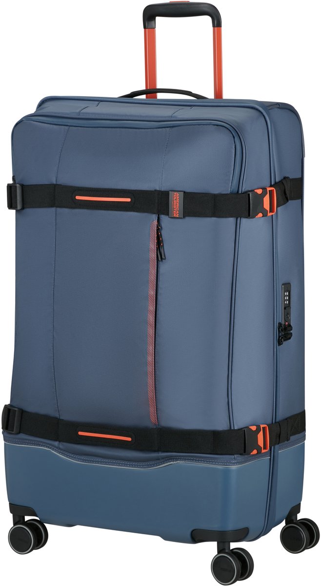 American Tourister Urban Track Spinner L Coated Navy/ Orange