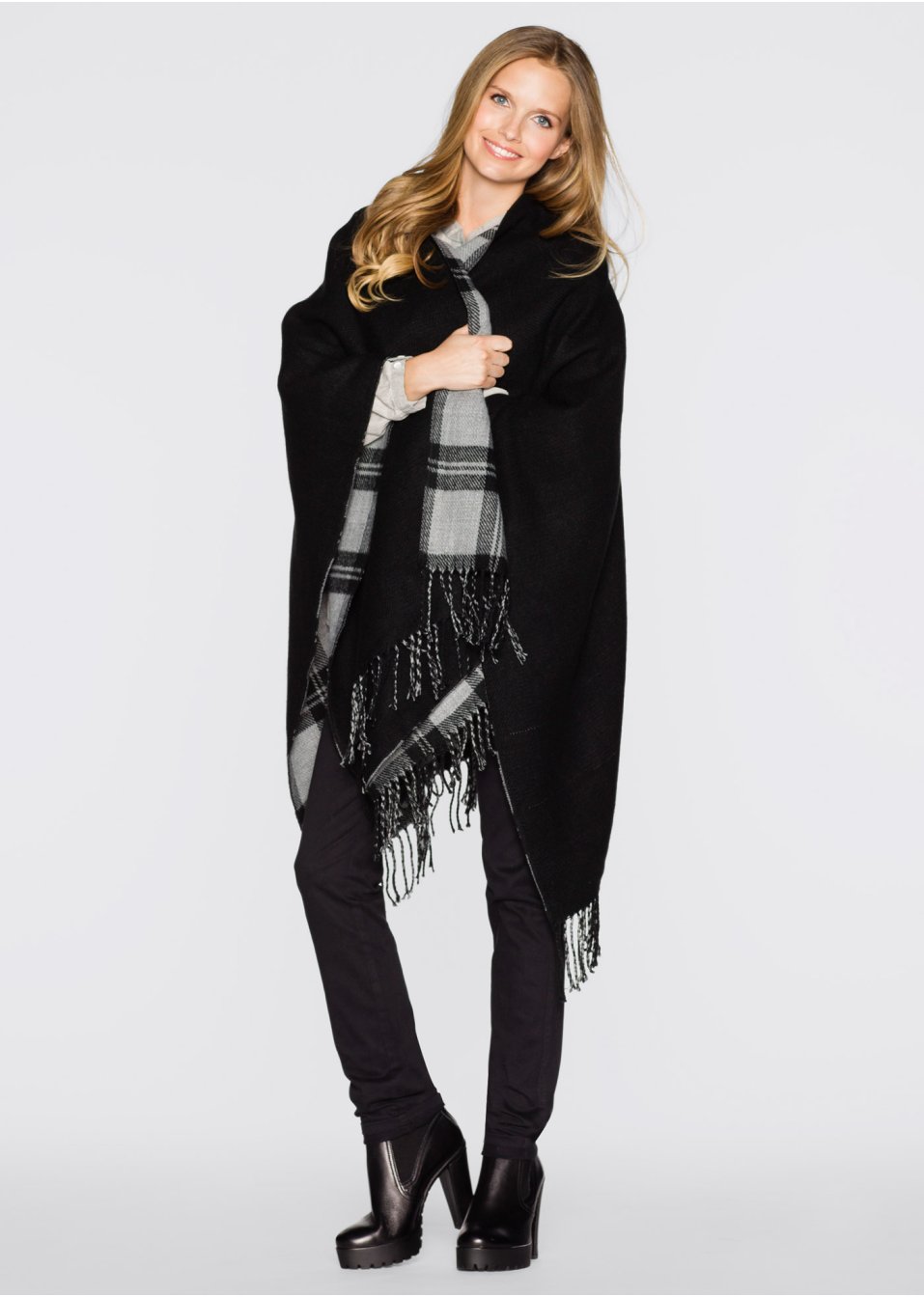 Poncho réversible
