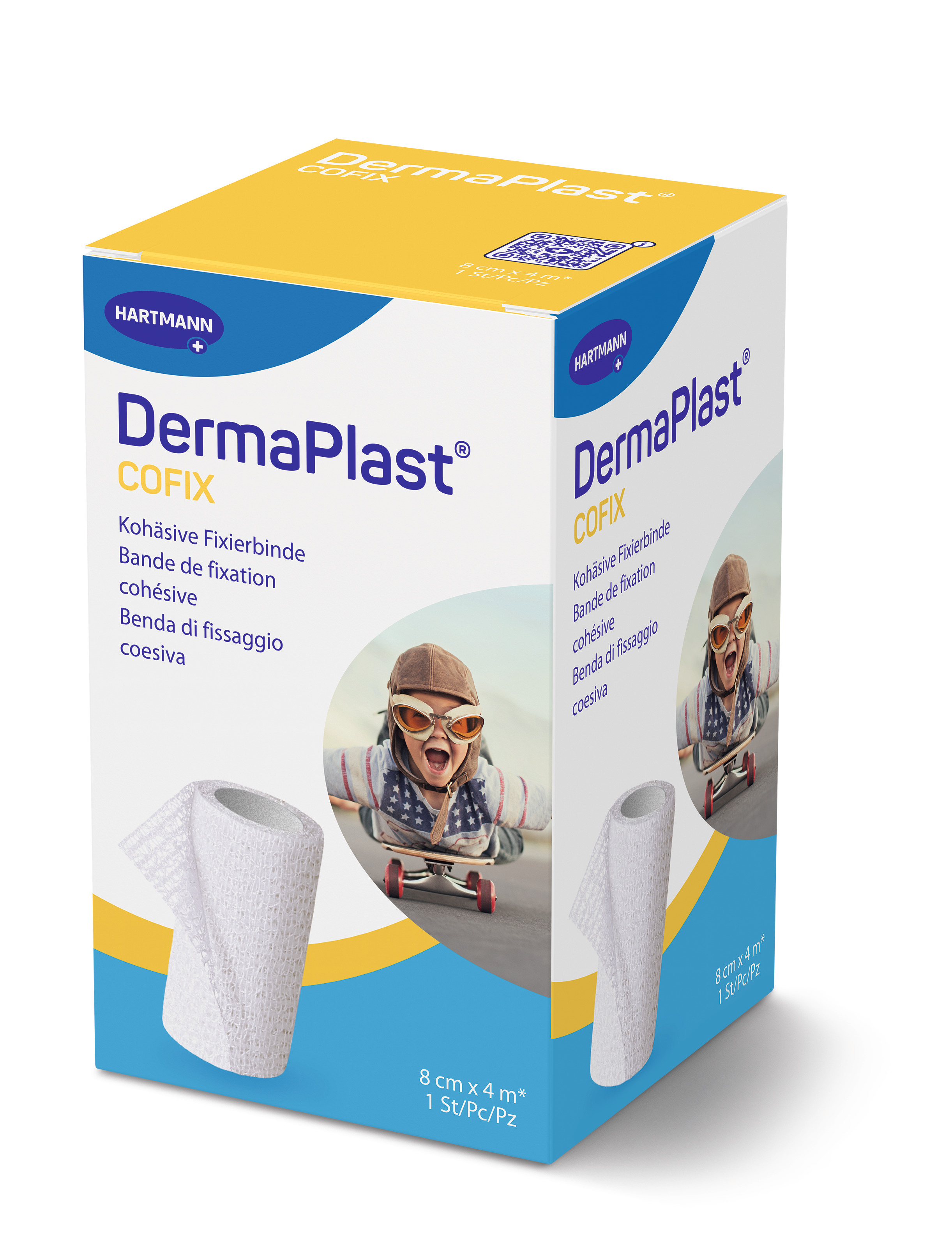 DERMAPLAST CoFix 8cmx4m weiss 1 Stk