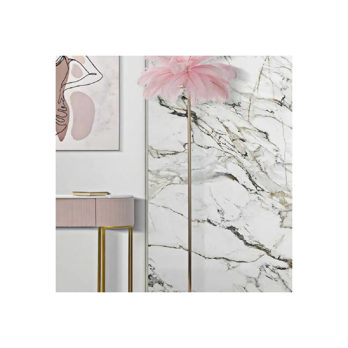 Mauro Ferretti Lampadaire Palm - Rose