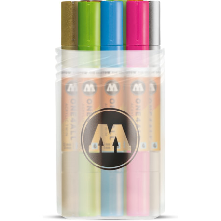 Molotow One4All Acrylic Twin Main-Kit 2 1.5 mm/4 mm by MolotowAcrylmarker - 1.5 mm/4 mm