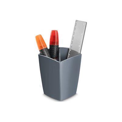 Mineral by CEP - Pot à crayons - gris orage