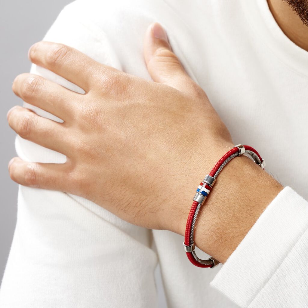 Bracelet Acier Blanc Jacquou