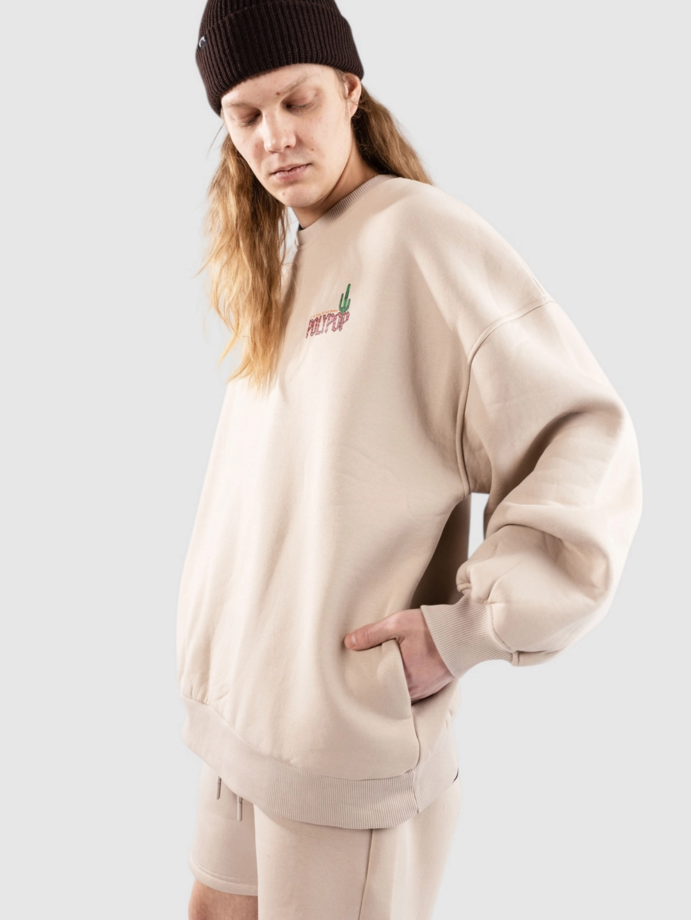 Polypop Lucid Dream Sweater stone beige