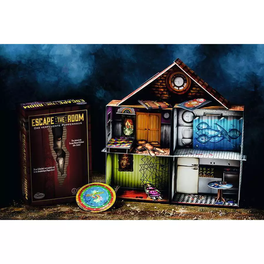 Thinkfun Escape the Room 3 - Das verfluchte Puppenhaus bunt