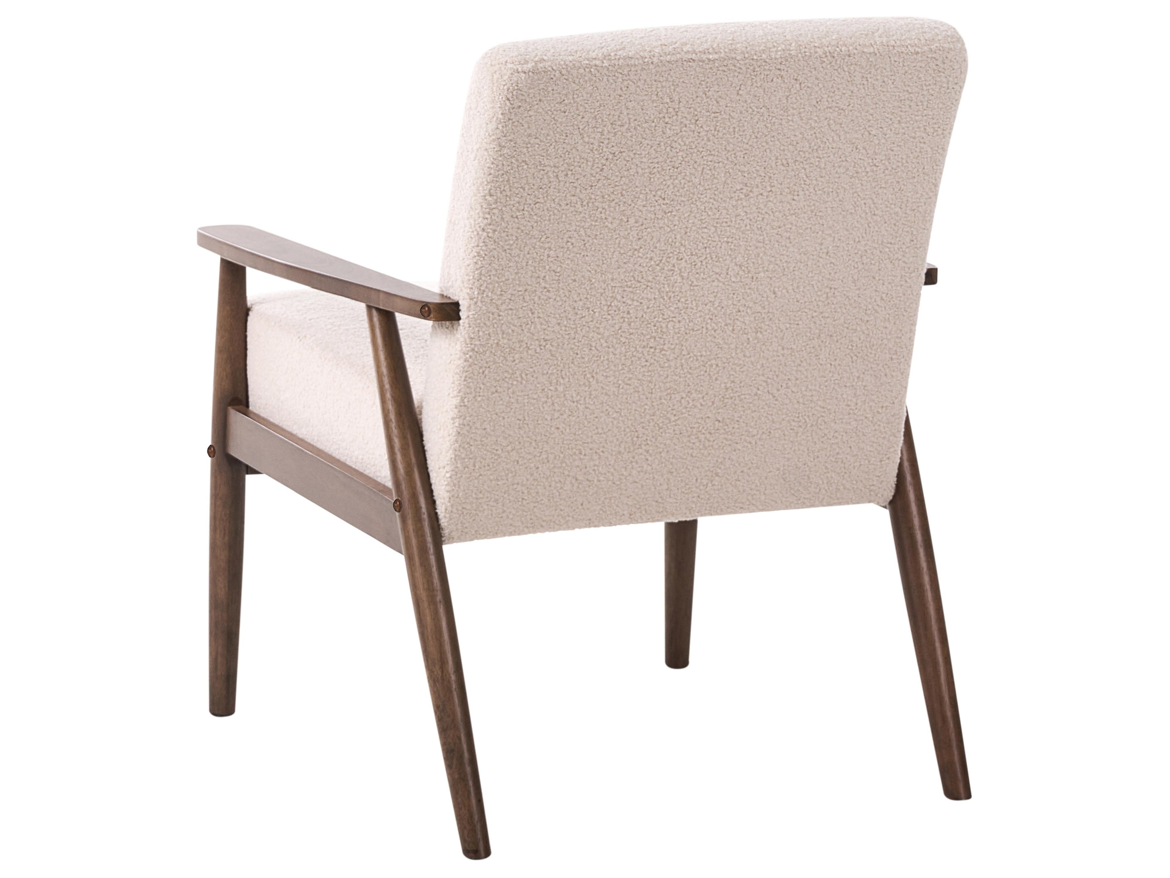 Bankenset 6-zits ESRUM Bouclé Donkerbruin/beige