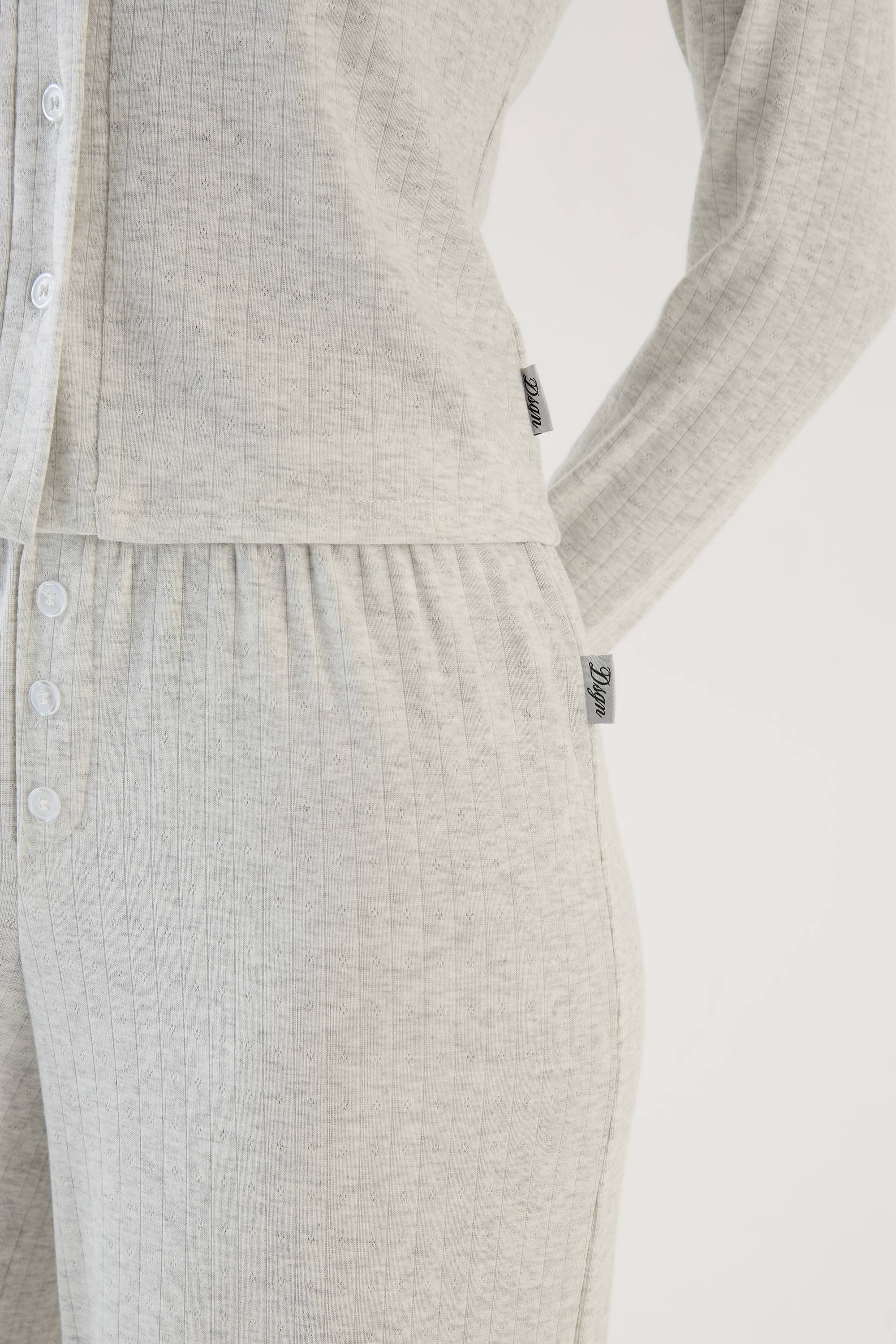 Pantalon Large Pointelle Dsgn Studio