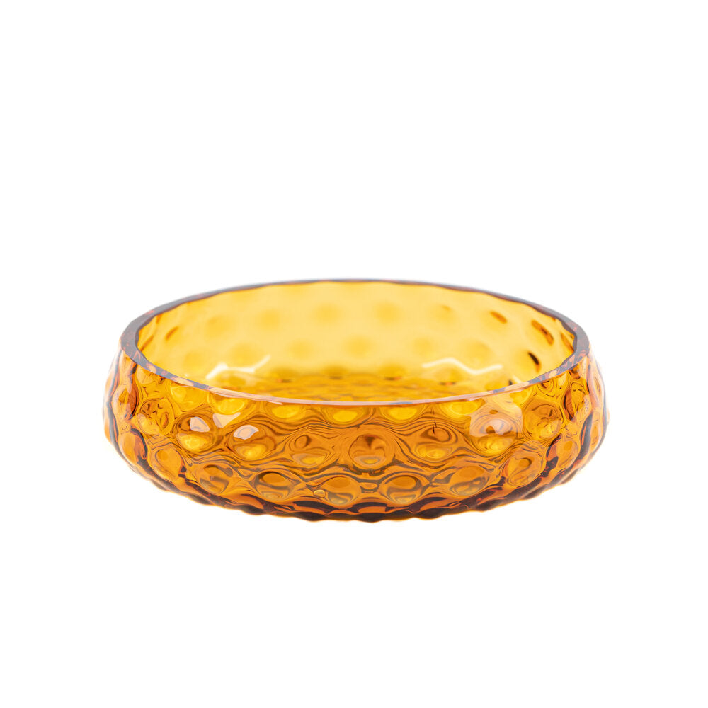 Kodanska  Danish Summer skål, medium, Amber - Ø17,2 cm.