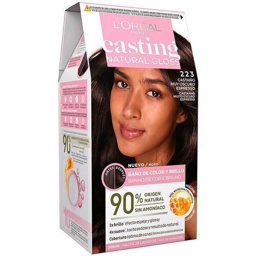 L'oréal - Casting Natural Gloss 223-castaño Muy Oscuro Espresso