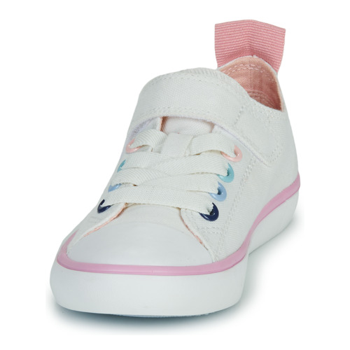 Geox - J GISLI GIRL - Blanc / Rose