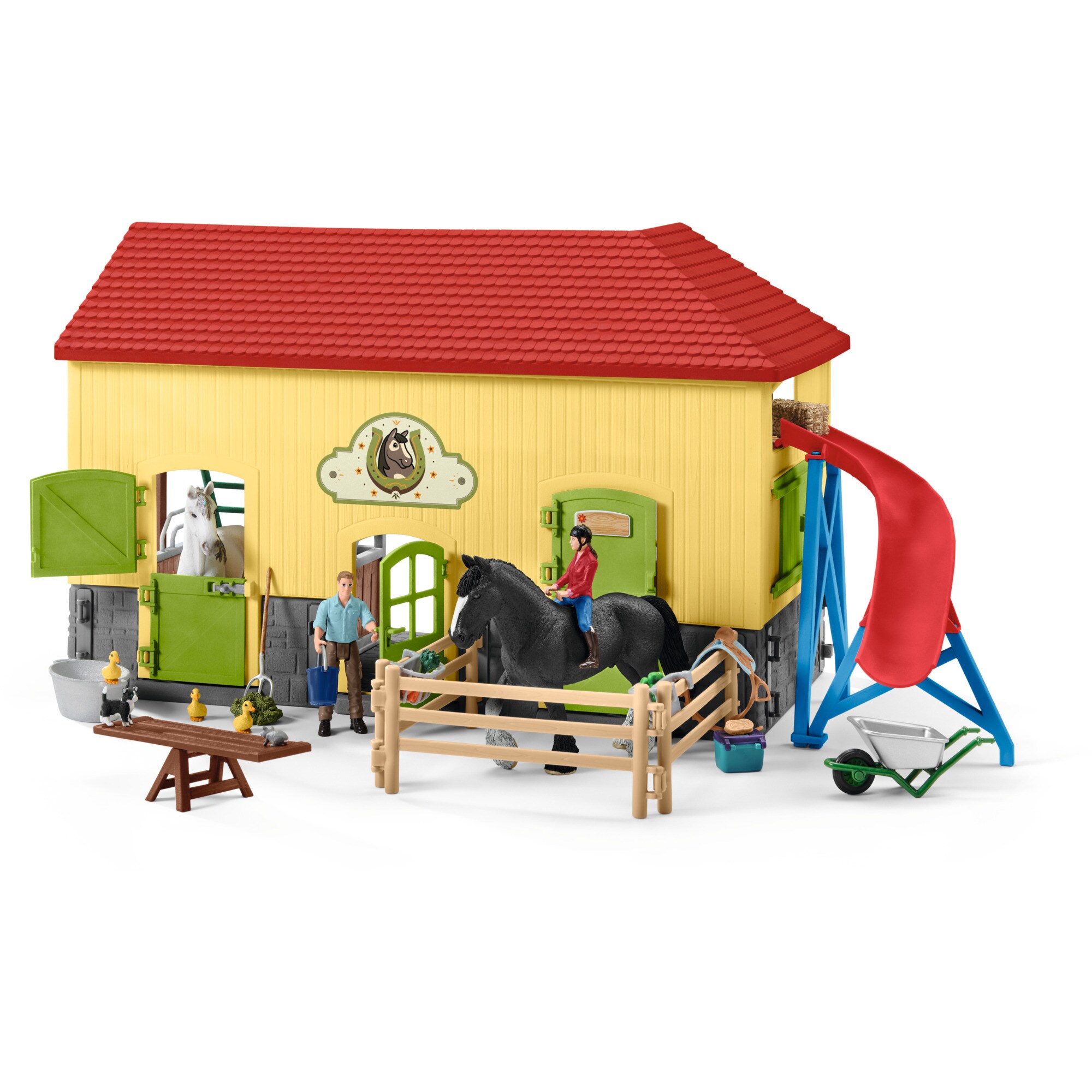 Schleich Spielfigur Farm World Pferdestall