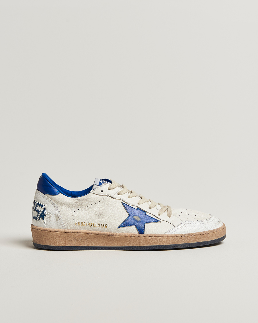 Golden Goose Ball Star Sneakers White/Blue
