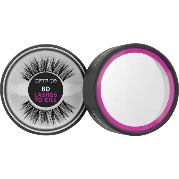 8D Lashes To Kill 010 Glam Look