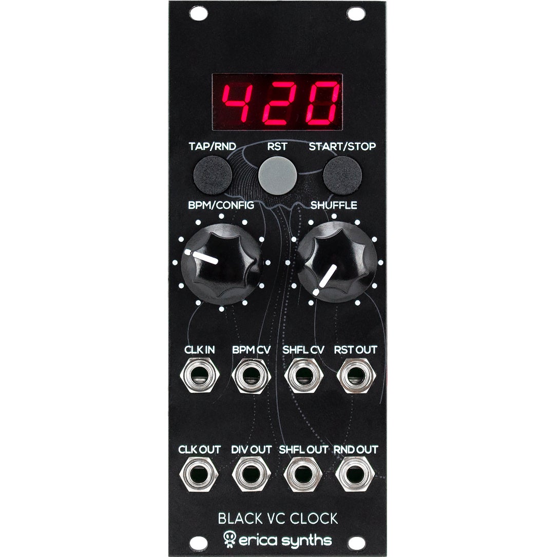 Erica Synths Black VC Clock V2 eurorack module