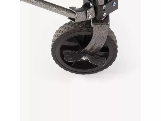 Chariot pliant 4 roues plage jardin capacité 80kg TERRA